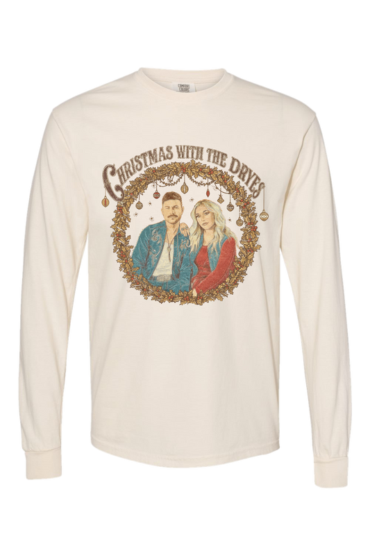 Christmas Wreath Long Sleeve Tee LIMITED EDITION